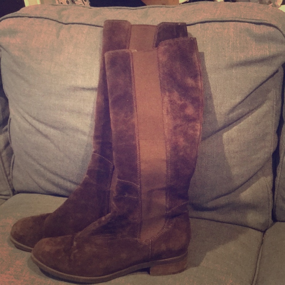 Cole Haan Brown Over the Knee Boots